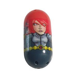 Mighty Beanz 63 Black Widow Marvel Series Moose 2010 Collectible Toy Capsule